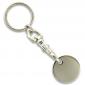 Norwegian 10 Kronor Coin Keychains with Carabiner Fitting in Nickel Plating